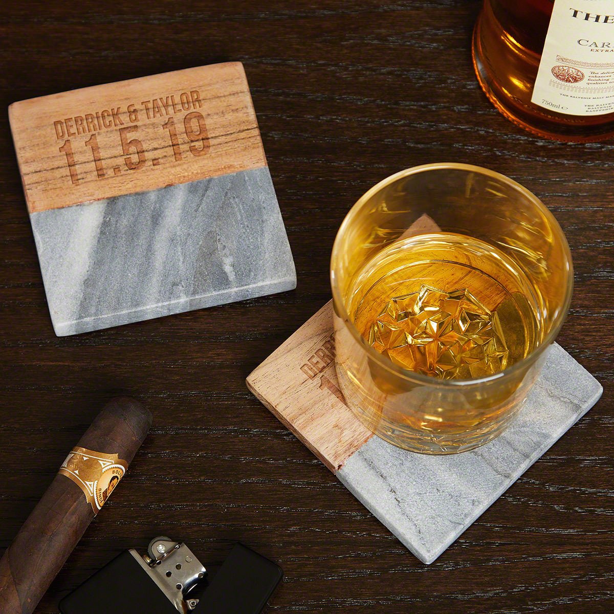 Better Together Custom Coasters - Gift for Couples