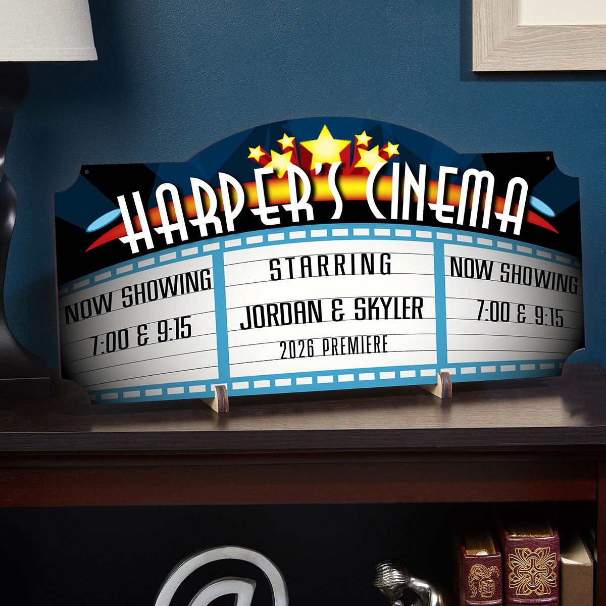 Blockbuster Custom Home Theater Sign