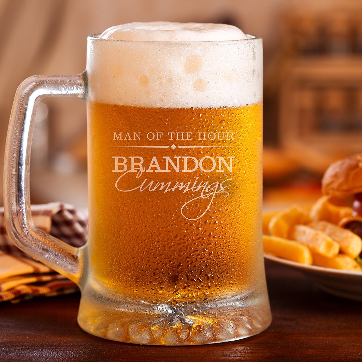 Brewmaster Personalized Groomsman Gift Beer Mug
