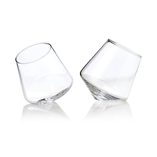 Bruni Rolling Wine Glasses, Set of 2
