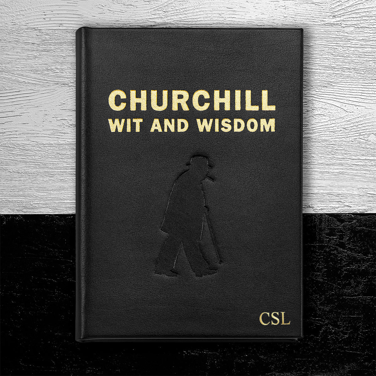 Churchill Wit and Wisdom - Coffee Table Book, Leather Bound
