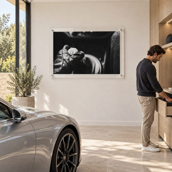 Clutch Move Acrylic Wall Art Print