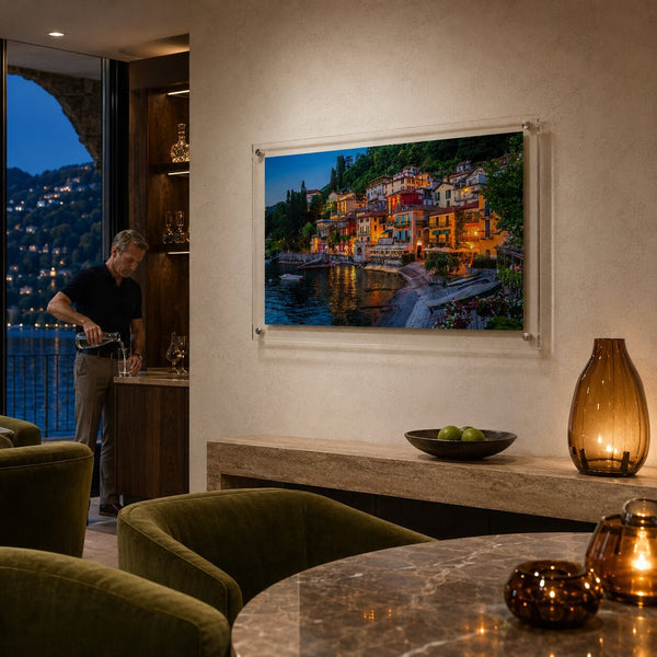 Como After Dark Acrylic Wall Art Print