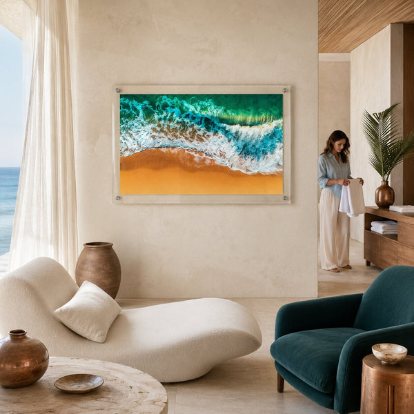 Copper Tide Acrylic Wall Art Print