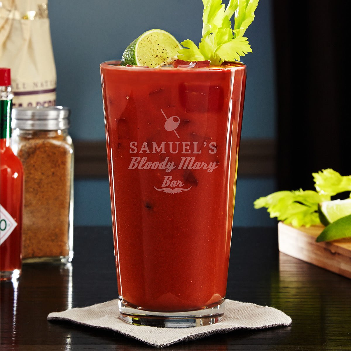 Custom Bloody Mary Glasses