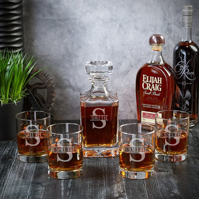 Custom Carson Decanter Box Set Gifts for Doctors