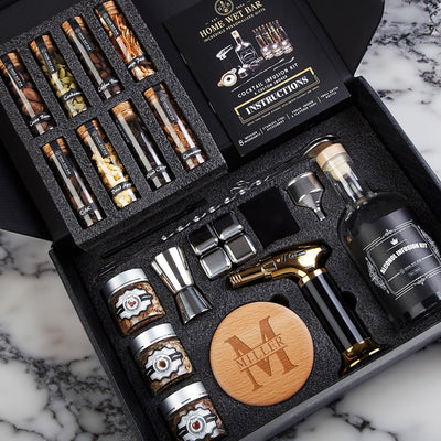 DIY Cocktail Infusion Kit and Whiskey Smoker Set