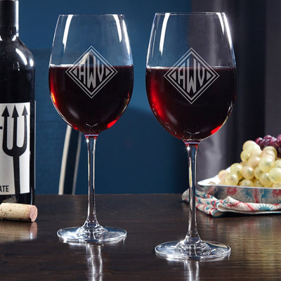 Dolcetto Custom Wine Decanter Set with Wine Glasses
