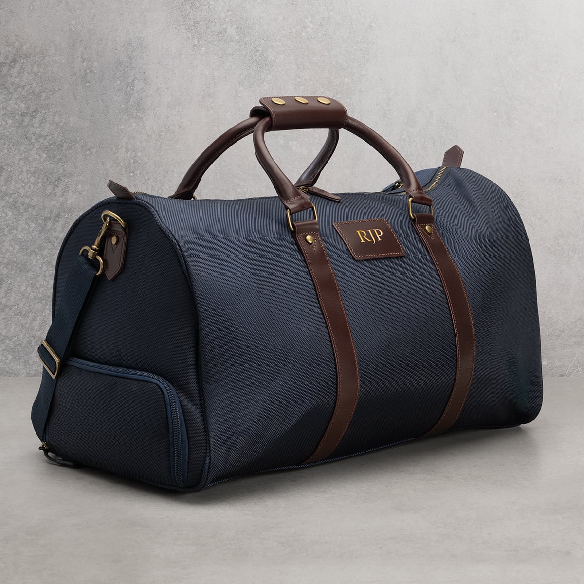 Dunthorpe Custom Men's Travel Bag w Shoe Compartment