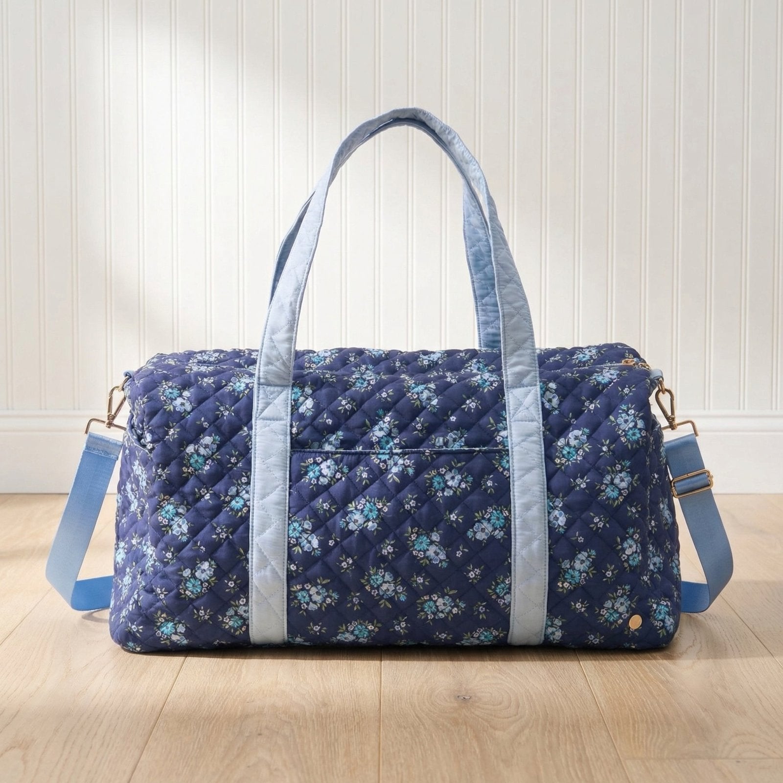 Elarin Quilted Duffle Carryall Weekender Bag