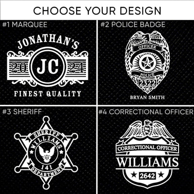 Engraved Buckman Police Gift