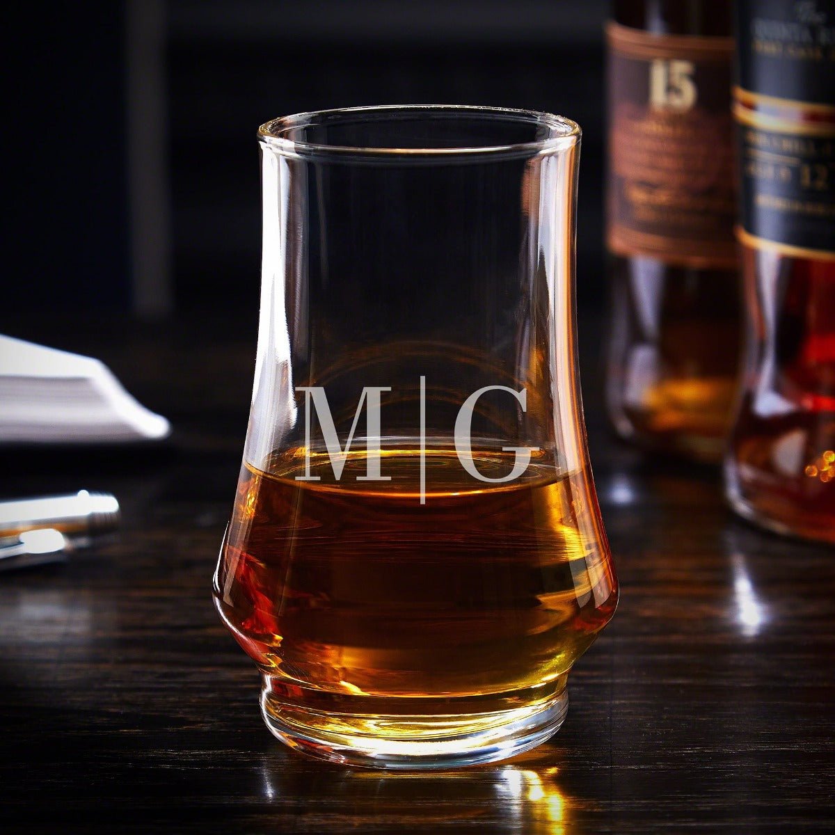 Engraved Kenzie Whisky Tasting Glass