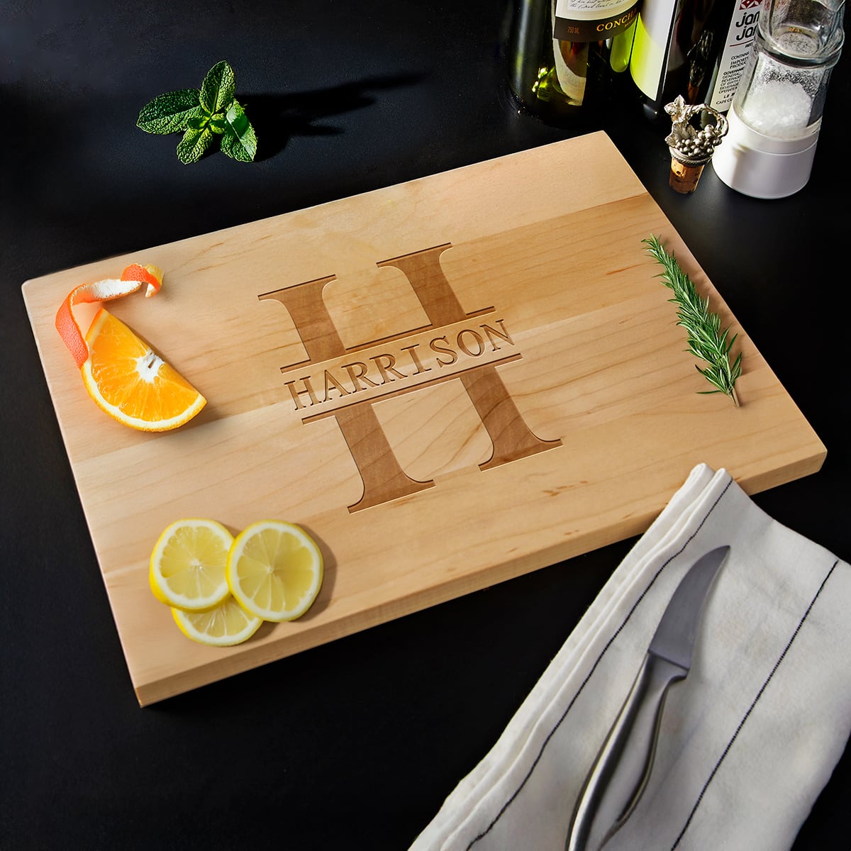 Engraved Maple Cutting Board - Standard (0.75in Thick)