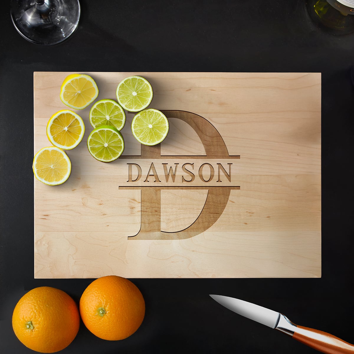 Engraved Maple Cutting Board - Standard (0.75in Thick)