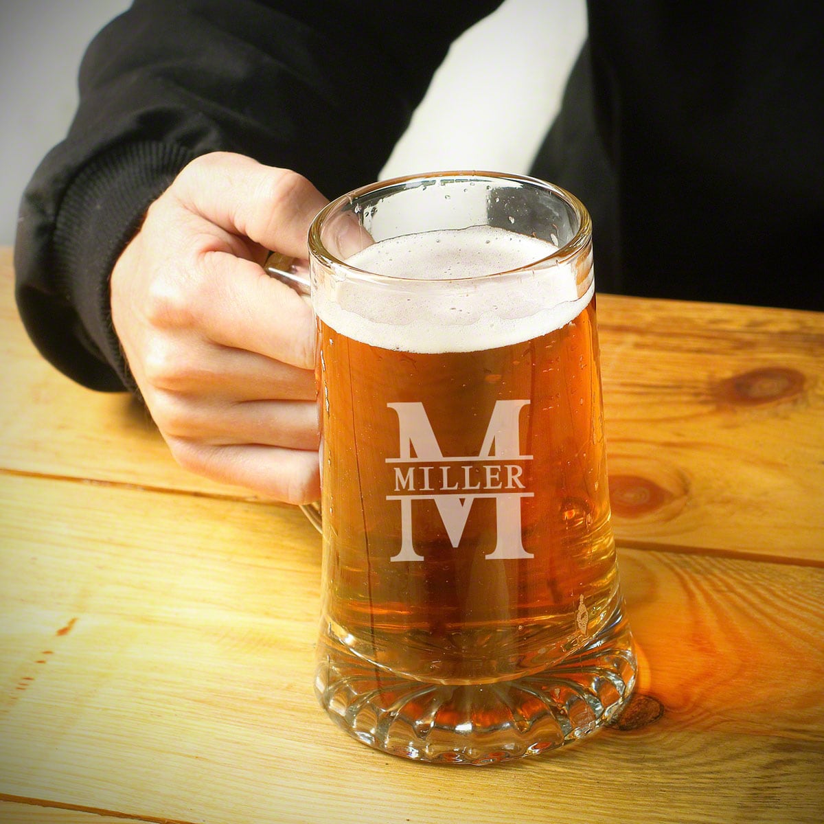 Engraved Patriotic Gift USA Beer Mug