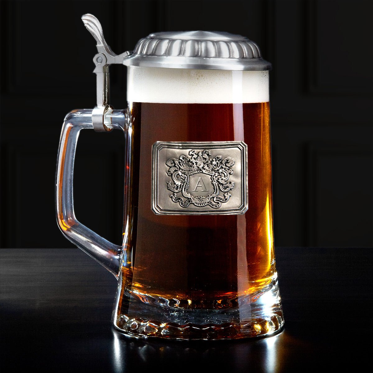 European Royal Crest Personalized Beer Stein
