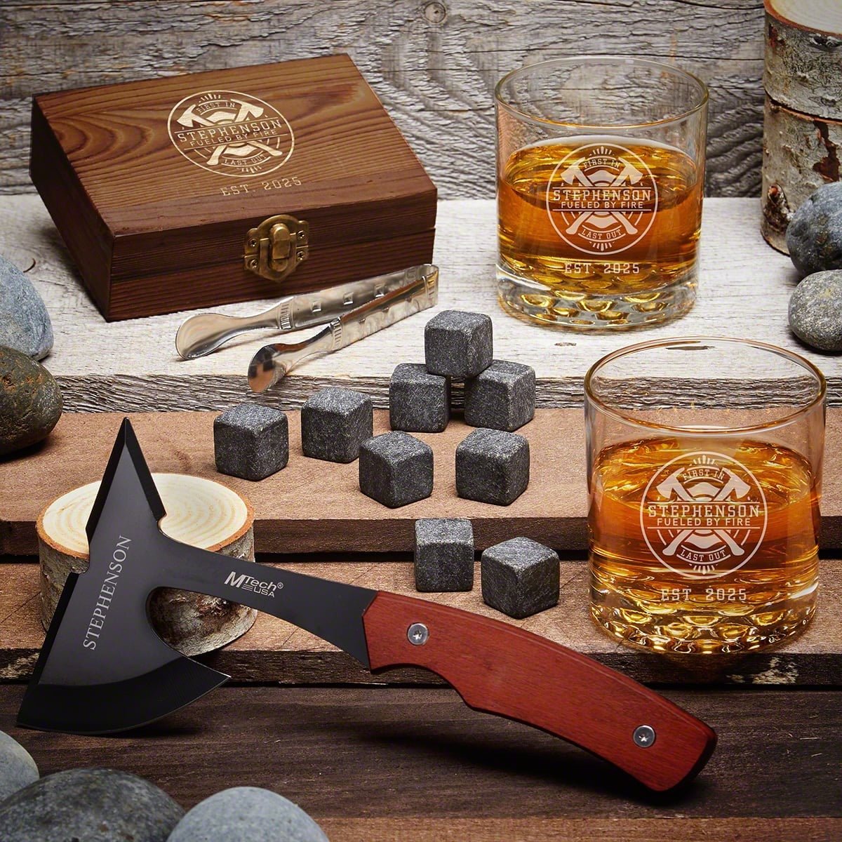 Firefighter Whiskey Glasses
