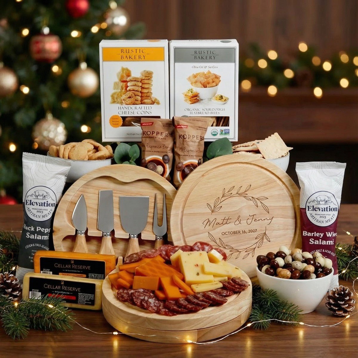 Gift box sets with Cheese Board