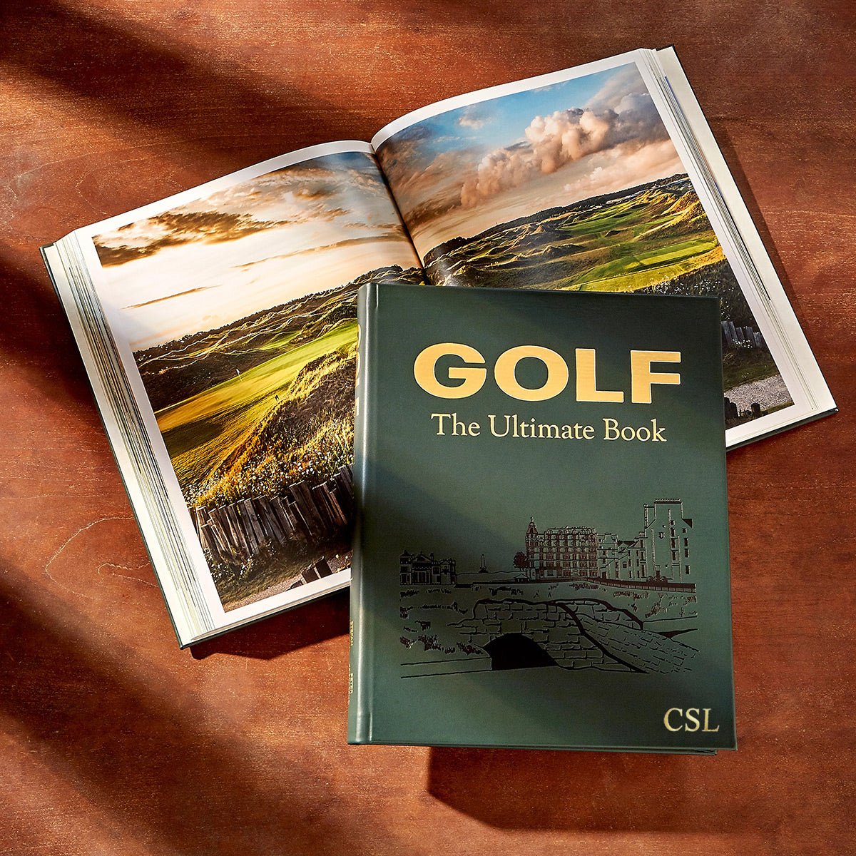 Golf: The Ultimate Book - Coffee Table Book, Leather Bound