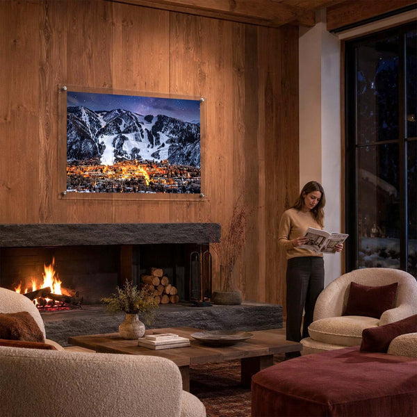 Goodnight, Aspen Acrylic Wall Art Print