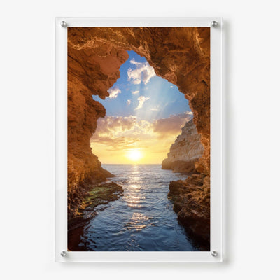 Grotto Glow Acrylic Wall Art Print