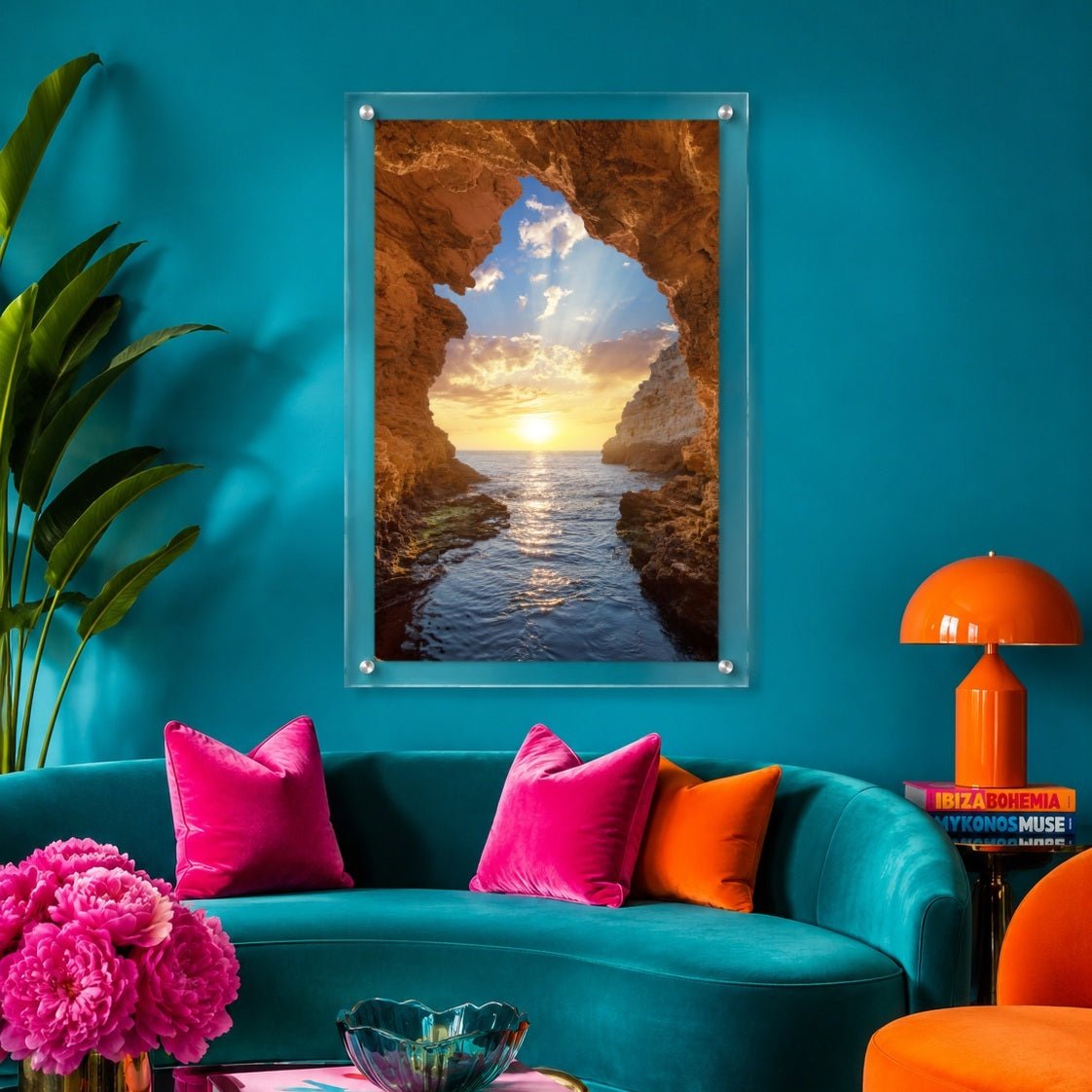 Grotto Glow Acrylic Wall Art Print