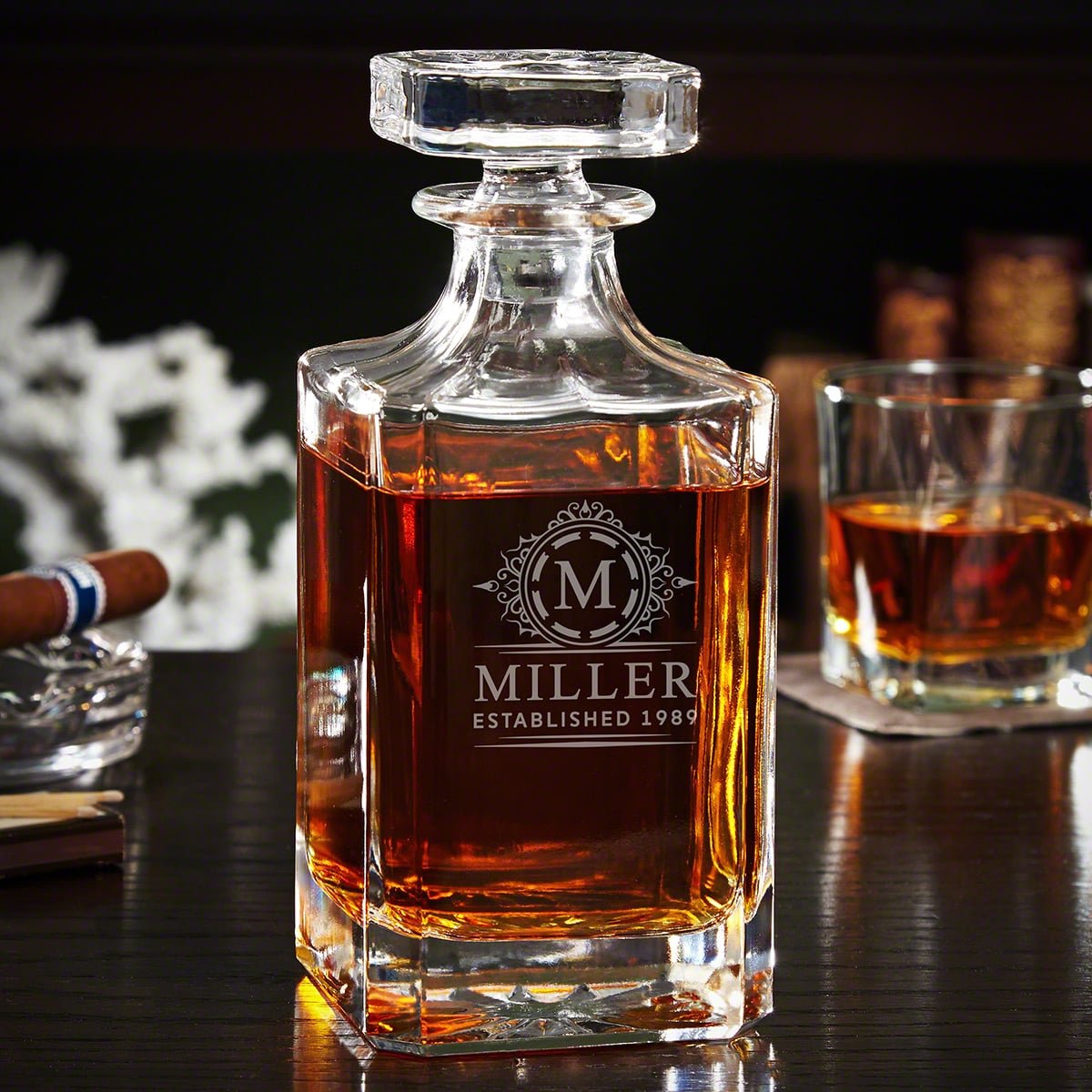 Custom Design Carson Whiskey Decanter