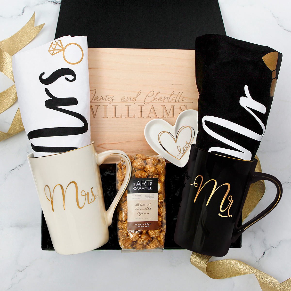 Happily Ever After Wedding Gift Basket