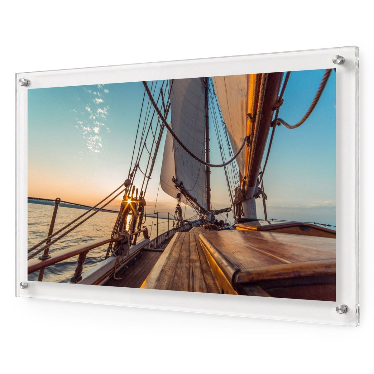 Harbor Glow Acrylic Wall Art Print