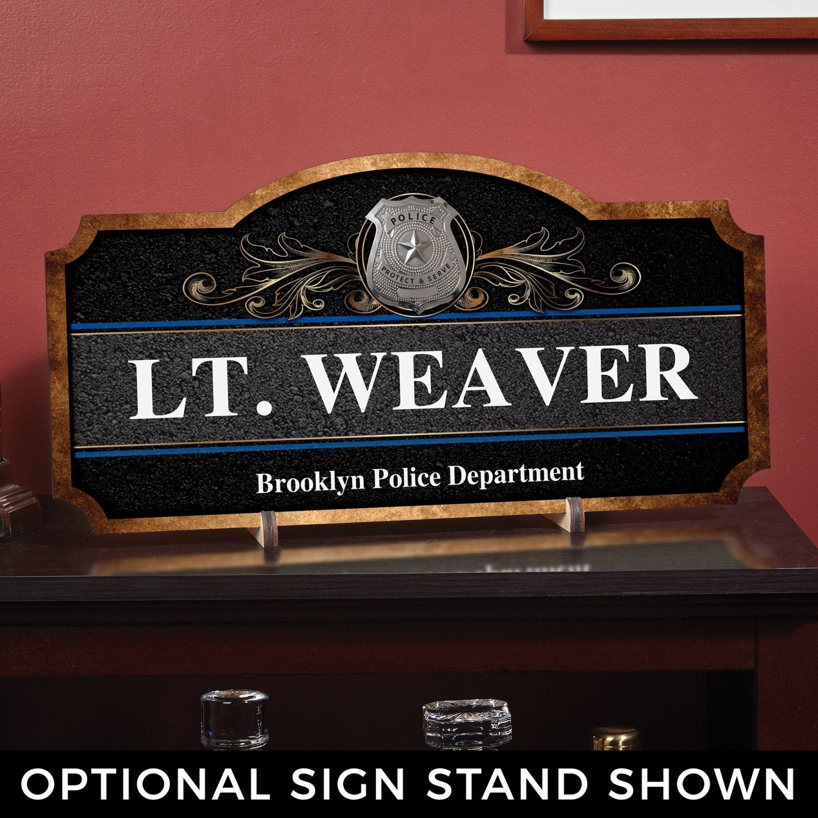Honored to Serve Police Academy Graduation and Retirement Gift