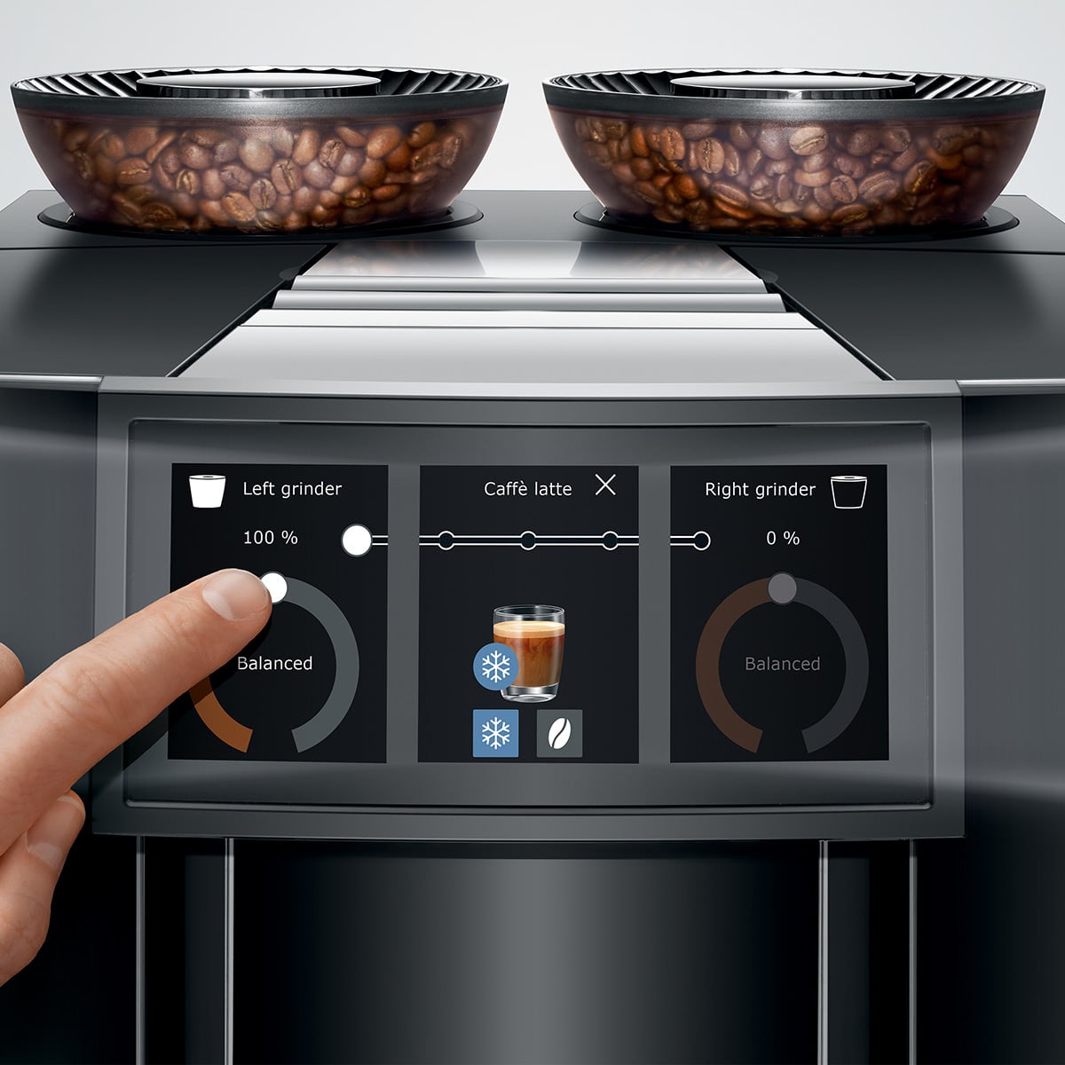 JURA GIGA 10 Fully Automatic Espresso Machine, Diamond Black