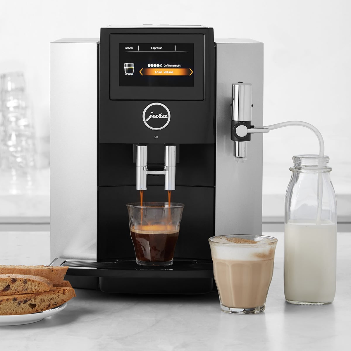 JURA S8 Fully Automatic Espresso & Coffee Machine