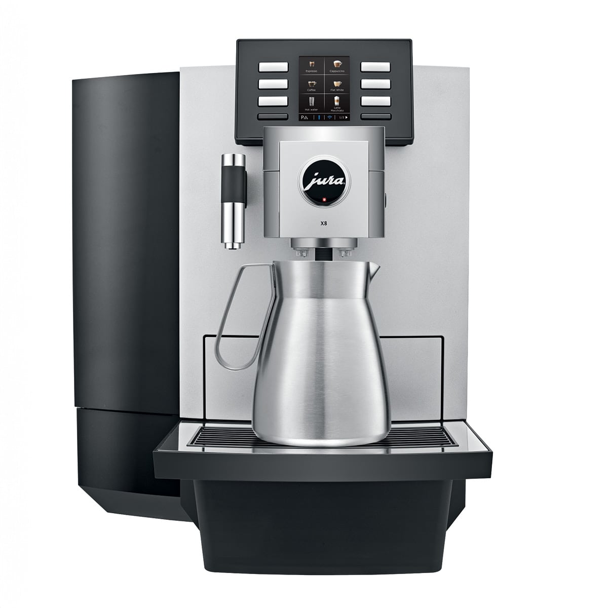JURA X8 Professional Automatic Coffee Machine, Platinum