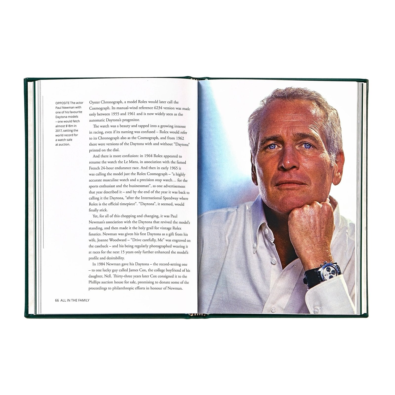 Little Book of Rolex - Coffee Table Book, Leather Bound