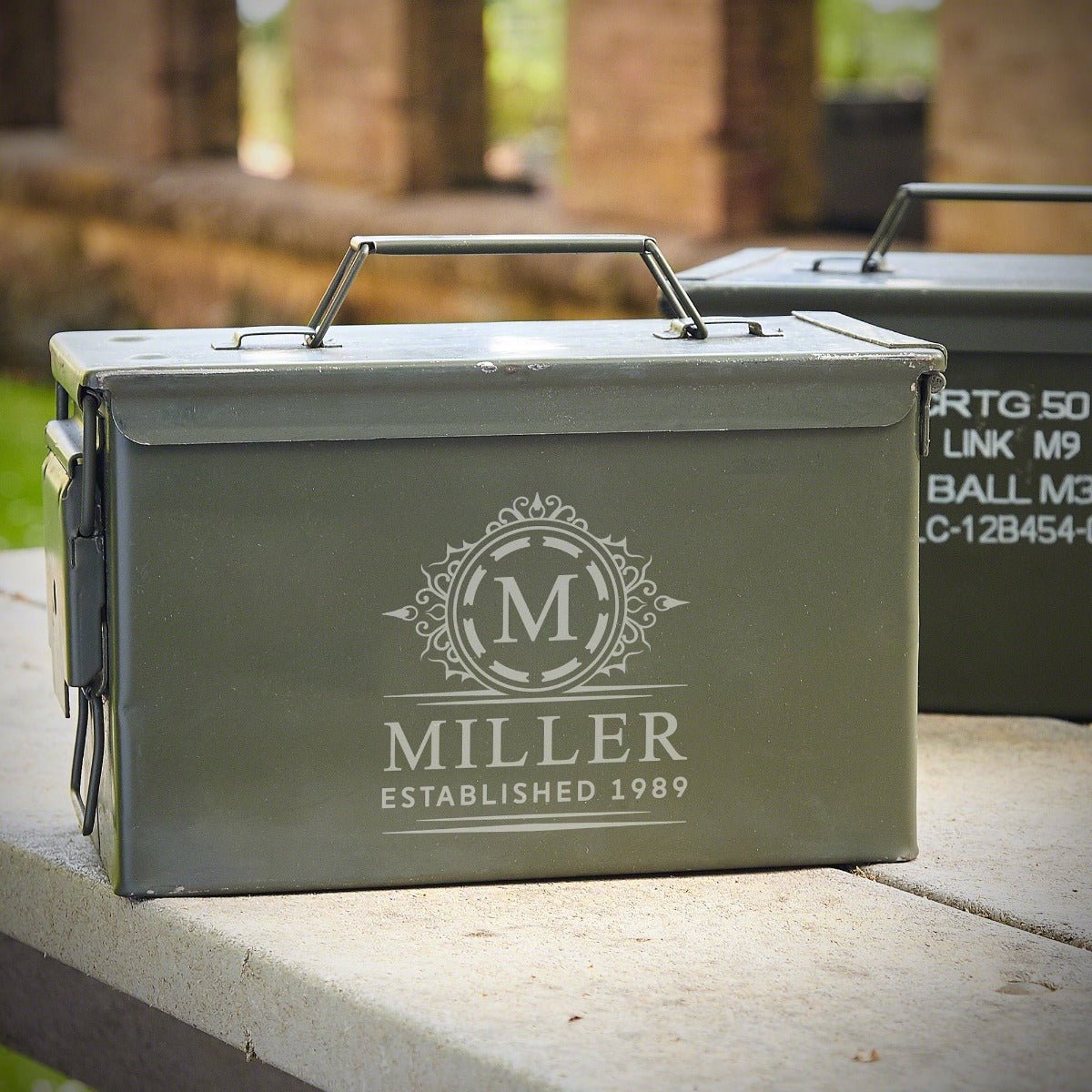 Personalized 50 Cal Military Ammo Can