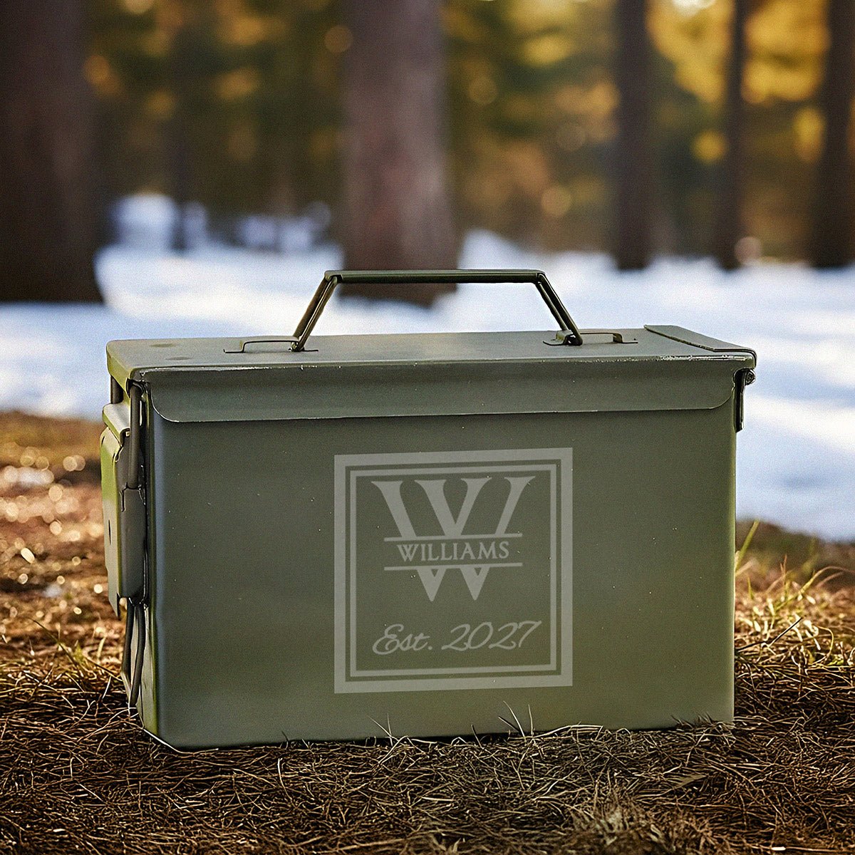 Personalized Ammo Boxes