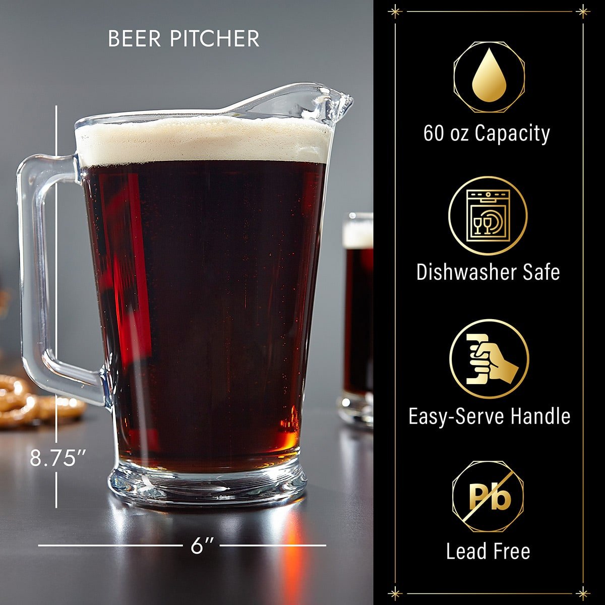 Personalized Beer Pitcher