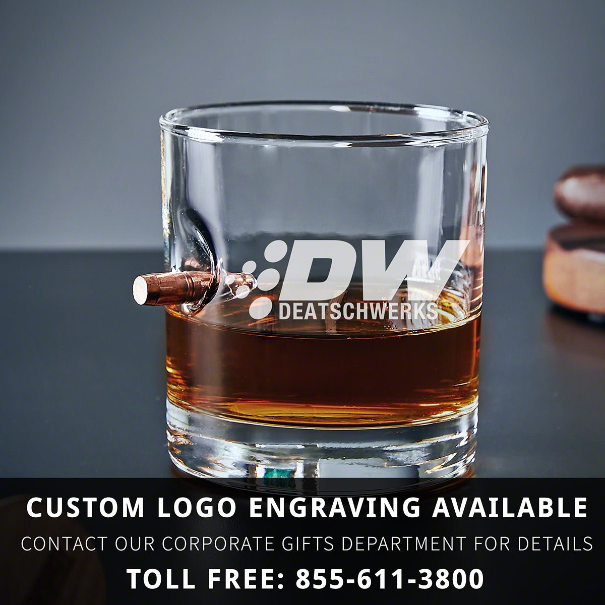 Personalized Bullet Glass