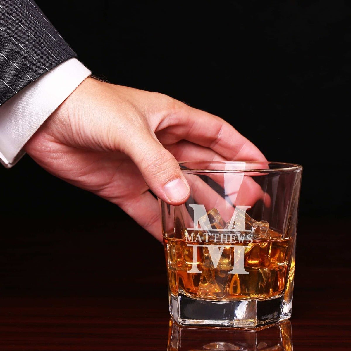 Personalized Colchester Whiskey Glass