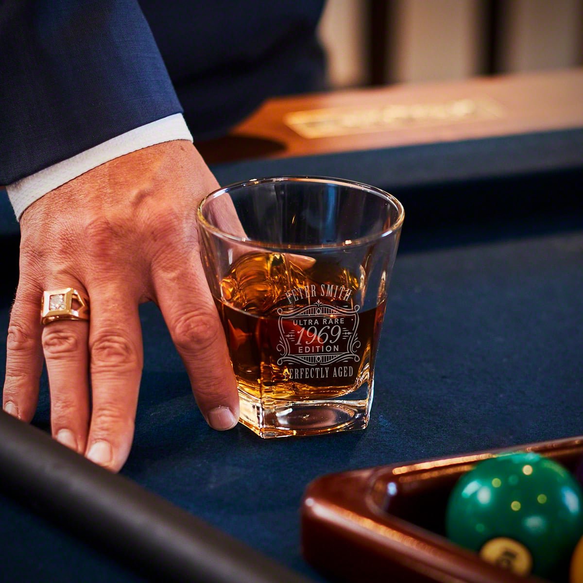 Personalized Colchester Whiskey Glass
