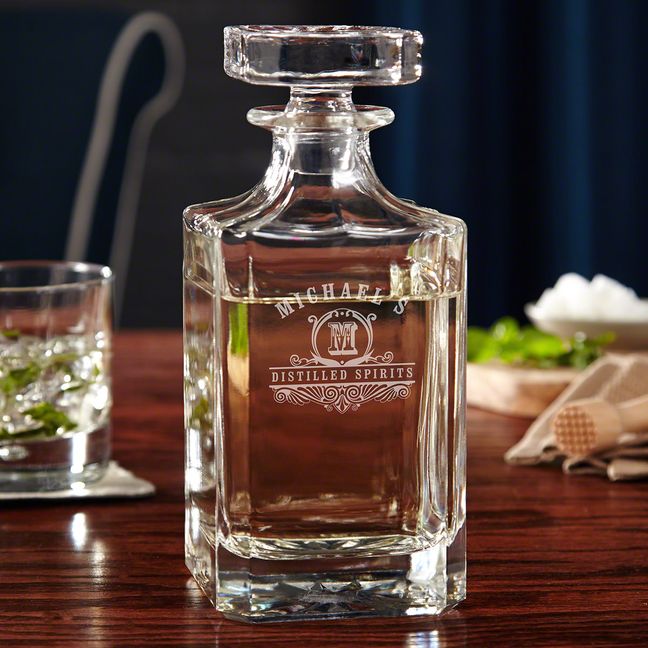 Personalized Gin Gift Set with Cocktail Glasses Luxury Boxed - 6pc
