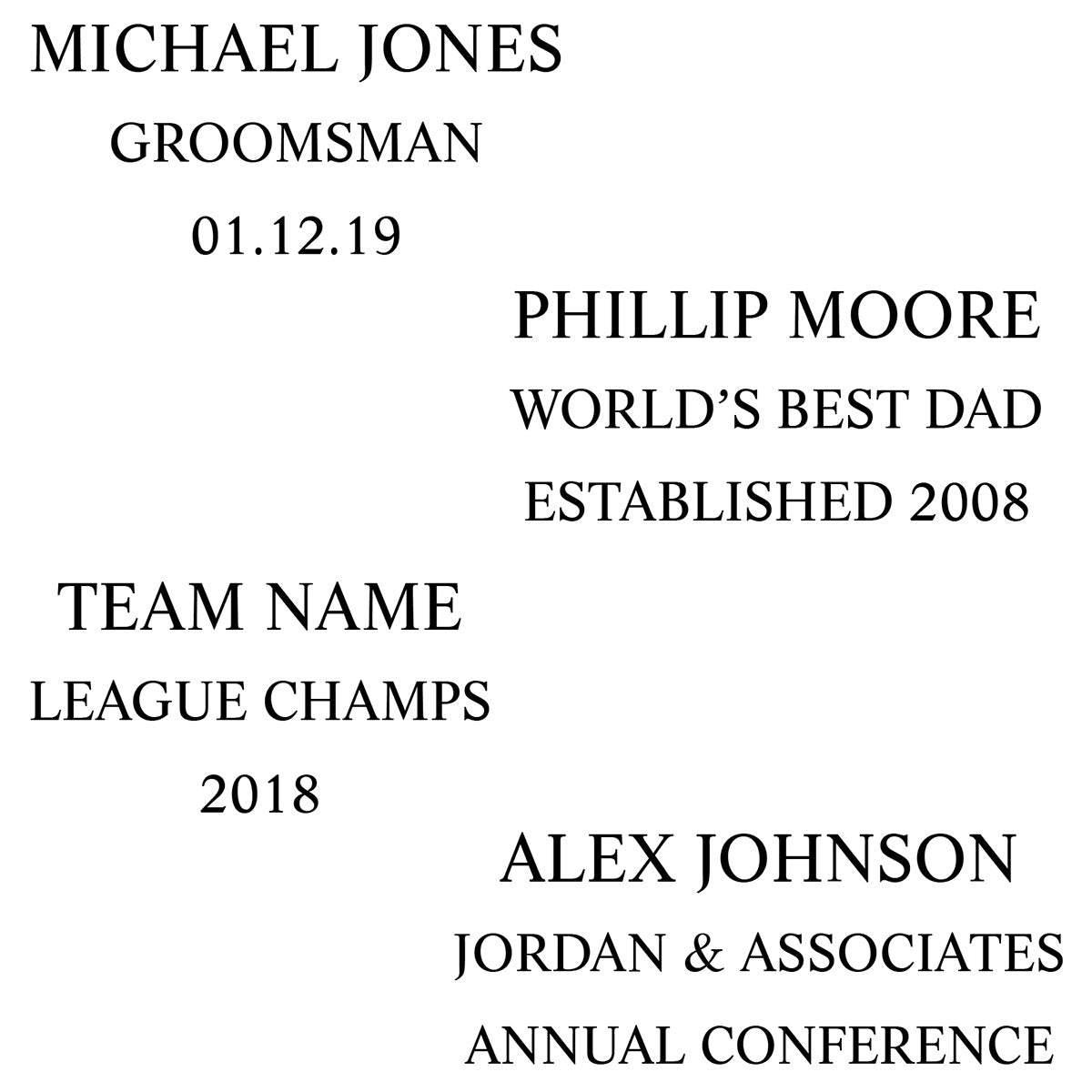 Personalized Hatchets Cool Gifts for Groomsmen Set of 5 Axes