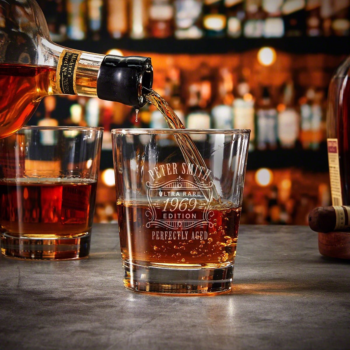 Personalized On the Rocks Glass