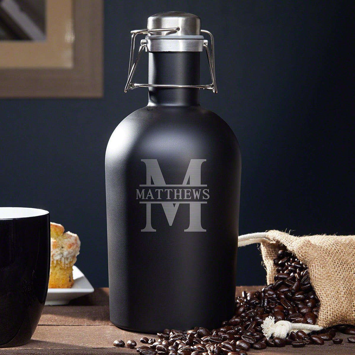 Personalized Stainless Steel Beer Growler