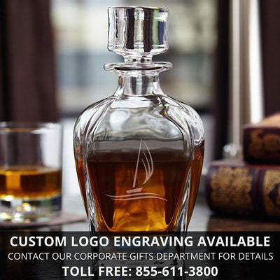 Personalized Vodka Gift Set with Vodka Glasses - 5pc