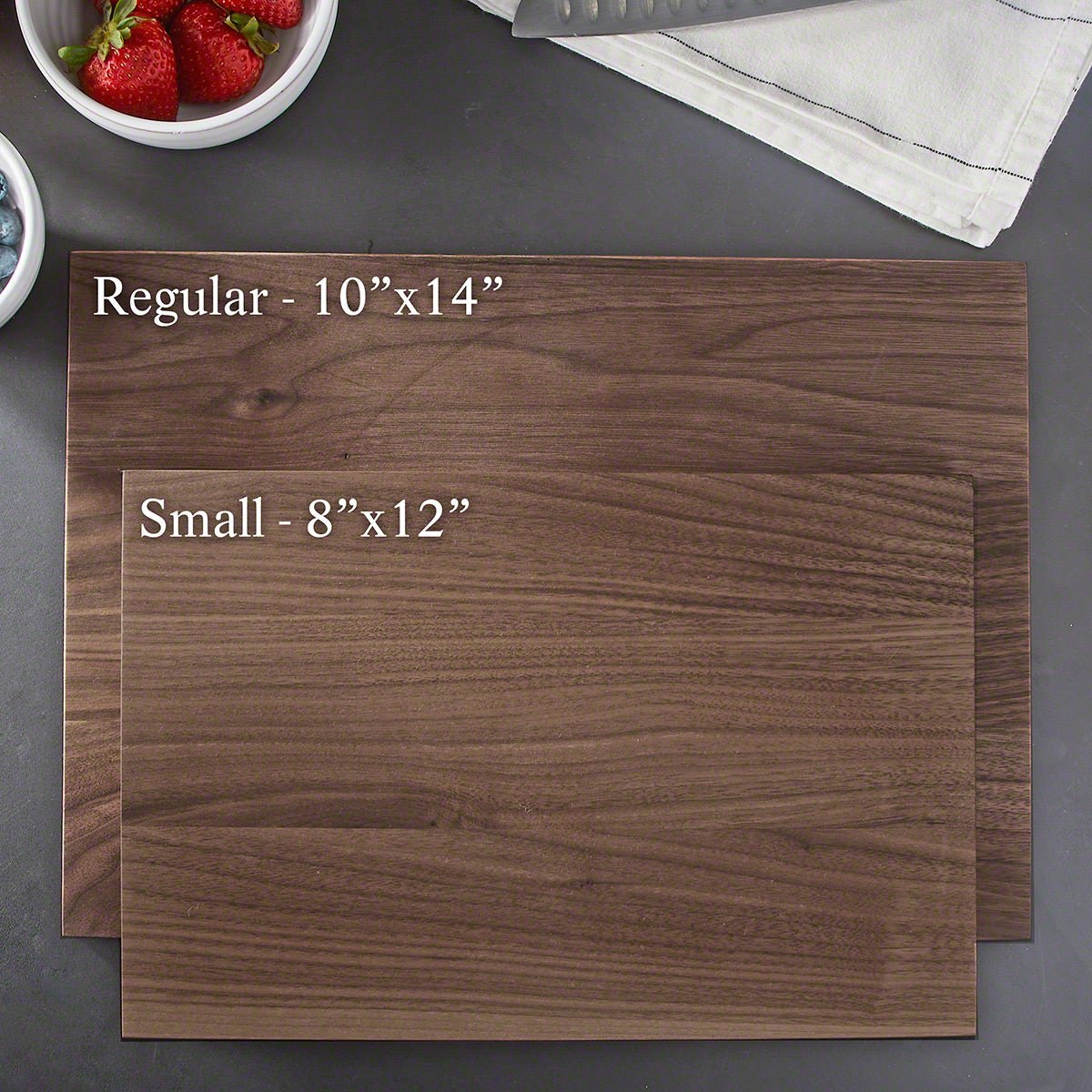 Personalized Walnut Charcuterie Board - Standard