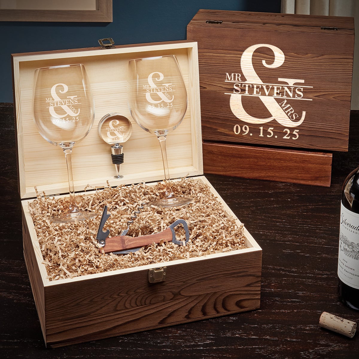 Personalized Wine Gift Set