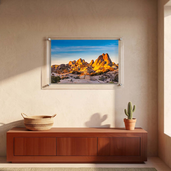 Rock Garden Acrylic Wall Art Print