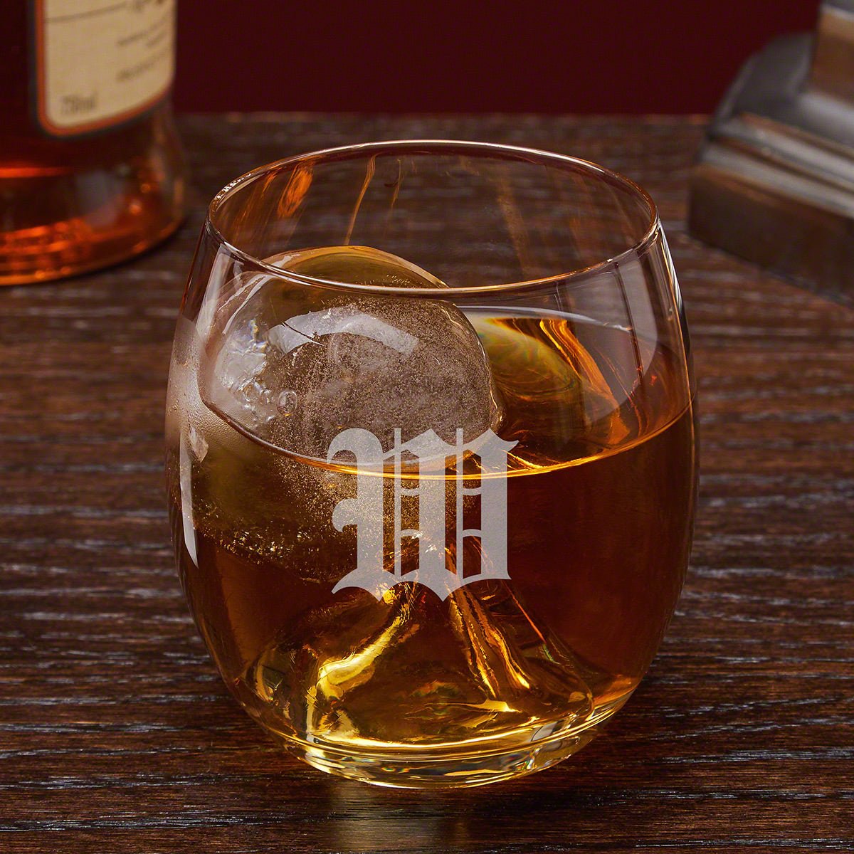 Roller Rock Glass (Engravable)