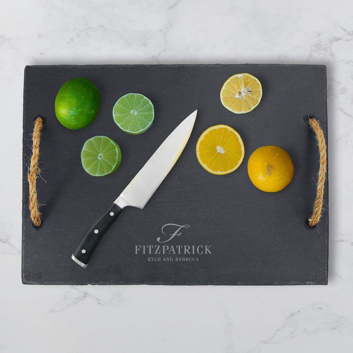 Slate Personalized Cheese Board
